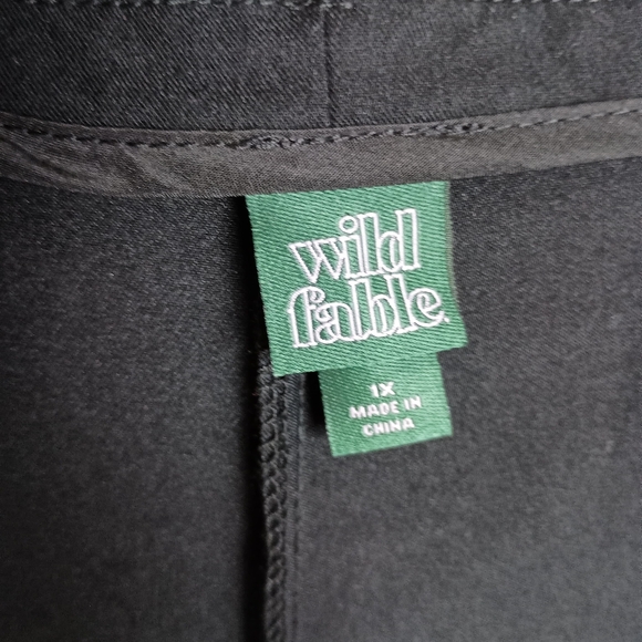 NWT Wild Fable Trousers in Black Size Womans 1X - Picture 5 of 8